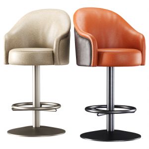 Amanda Leather Bar Stool