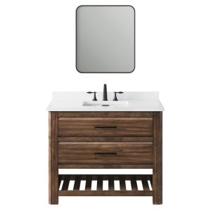 Ove Norris 42 Rustic Almond Latte Vanity