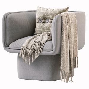 Missana Block Armchair Fabric