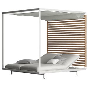 Pavilion Canopy Daybed With Sunvision By Tribu