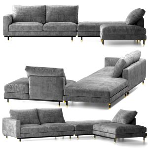 Salotti Ulivi Etienne Sectional Sofa