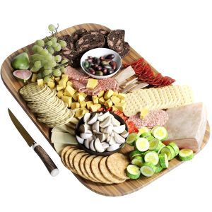 Cheese Plate With Fruits 3