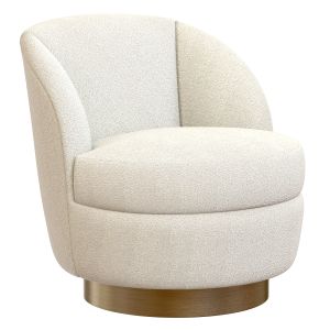 Milo Baughman Swivel Lounge Chair