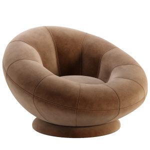 Petite Groovy Swivel Chair