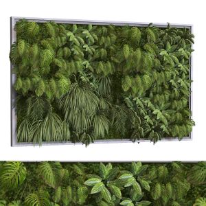 Interior Vertical Plant Greenwall Set 293