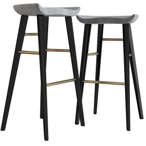 Kami Bar Stool – Old Bones Furniture Company