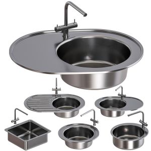 5 Kitchen Sinks - Set 02