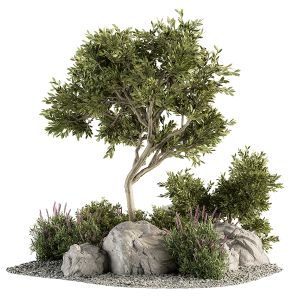 Garden Set Tree And Bush - Garden Set 18