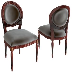 French Chairs Louis Xvi Atelier Emerald