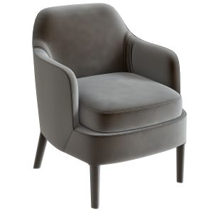 Armchair Citterio Febo Fabric