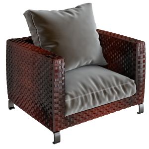 Armchair Ray Outdoor Fabric Citterio