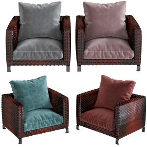 Armchair Ray Outdoorfabric Citterio