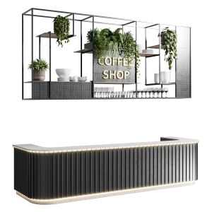 Coffee Shop Receptionrestaurant Counter By Hangin