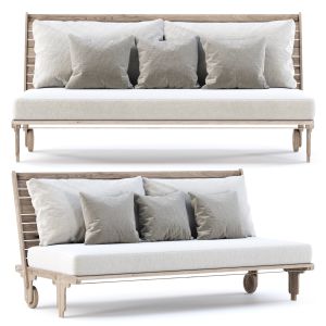 Eva Wooden Garden Loveseat Ev19 By Bpoint Design