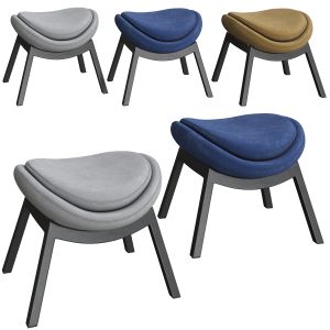 Calligaris Lazy Armchair Ottoman