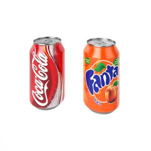 Cola & Fanta Can