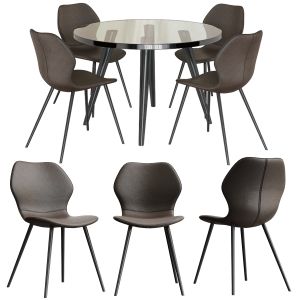 Highrock Dinning Chair Rowico Dining Table