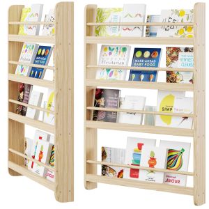 Wall-mounted Bookshelf With Cookbooks  By Minime