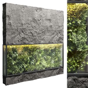 Set Outdoor Plant Stand Vertical Garden Wall