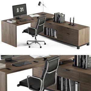 Office Furniture L Type Desk - Manager Set 30