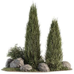 Garden Set Tree And Bush - Garden Set 19