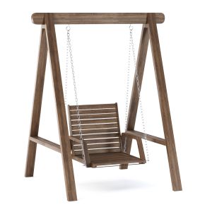 Mary Wooden Single Garden Swing Mr40 By Bpoint Des