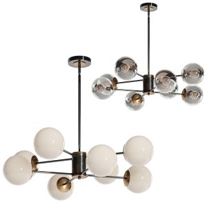 Azria 8 Light Sputnik Globe Chandelier