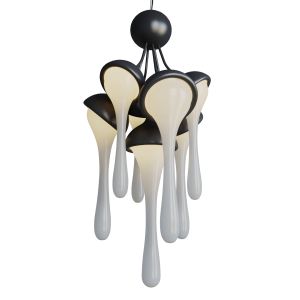 Chandelier Fluide Par Binome