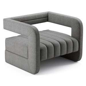 Range Tufted Performance Velvet Accent Armchair