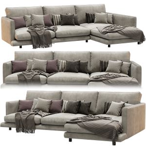 Flexform Long Island Chaise Longue Sofa