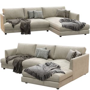 West Elm Haven Sectional Chaise Sofa