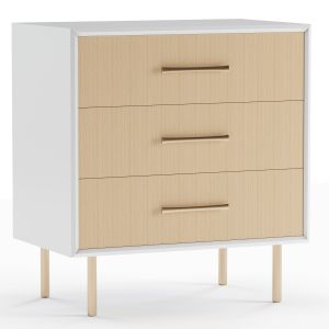 Margot Raffia Grand Nightstand