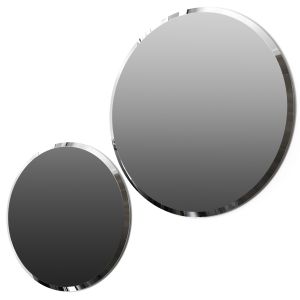 Hawaii Round By Cattelan Italia Mirror With Bevell