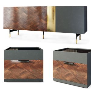 Nightstand sideboard Dorian by Enza Home