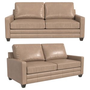 Bassett Furniture Carolina Thin Track Arm Sofa