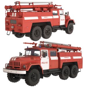 Zil 131 Ac-40 Fire Truck 1970