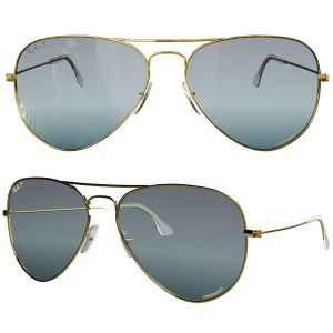 Rayban Aviator Chromance Sunglass