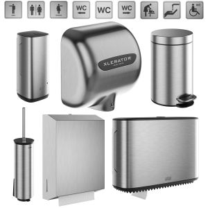 Public Toilet Accessories Set 151 Part 1