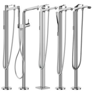 Free Standing Bath Mixers Hansgrohe Set 156