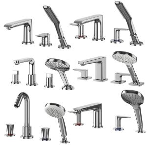 Inset Bath Mixers Hansgrohe Set 157