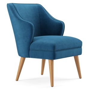 Swell Upholstered Fabric Armchair