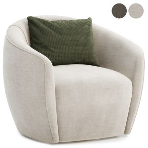 Marchia Swivel Barrel Armchair