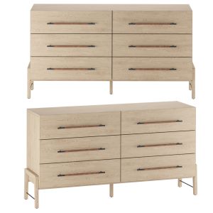 Burke Decor Rosedale 6 Drawer Dresser