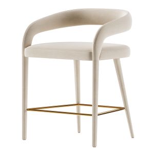 Lisette White Counter Stool Bar