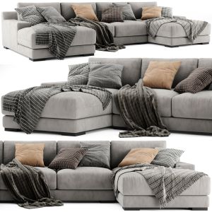 West Elm Dalton U Shaped Sofa