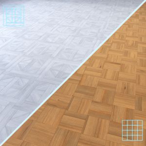 Parquet - Laminate - Wooden Floor 2 In 1