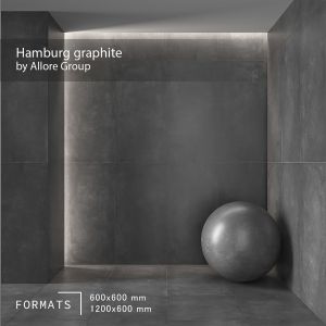 Hamburg Graphite Floor/wall Tile