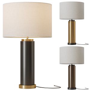 Pillar Metal Usb Table Lamp