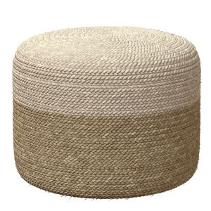 Agro Richer Home Decor Round Jute Pouf Bean Bag