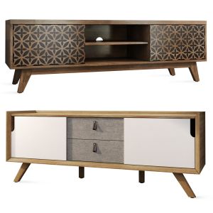 Sideboard, Tvstand Prescot, Acton By Beliani